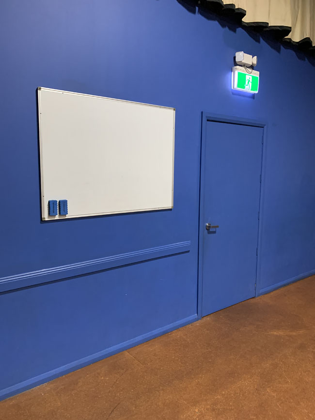 Use our whiteboards in our premises for rental